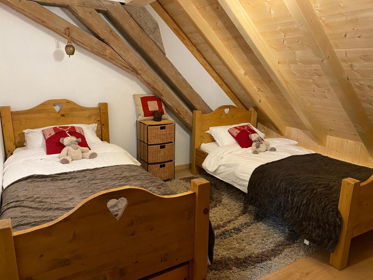 Le Bel Appartement De Montagne Bellevaux Bagian luar foto